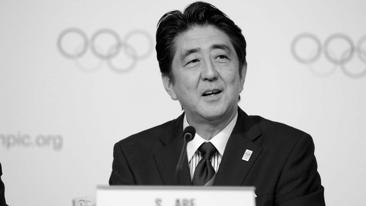 Former Japan prime minister Shinzo Abe. Credit: IANS Photo