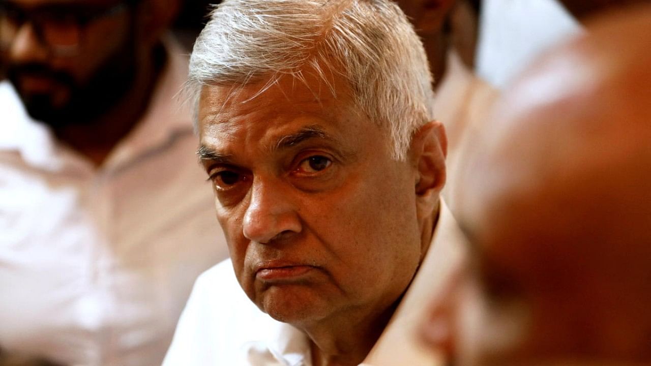  Ranil Wickremesinghe. Credit: Reuters File Photo