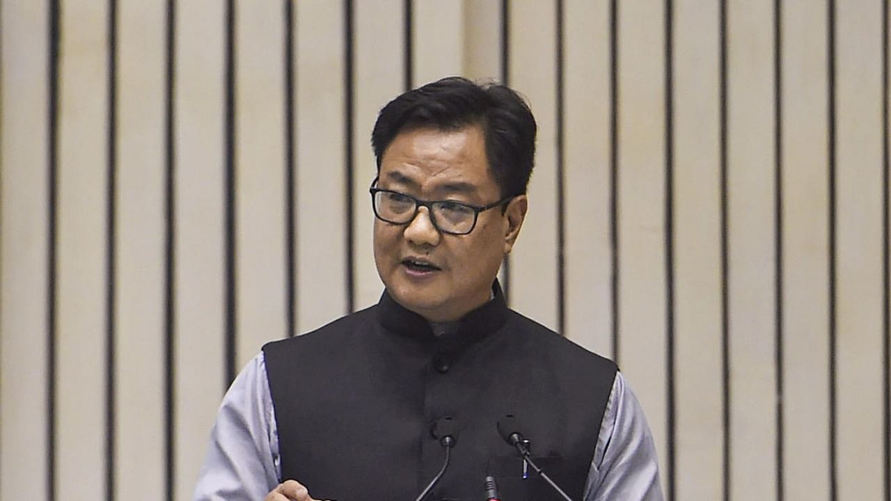 Kiren Rijiju. Credit: PTI file photo