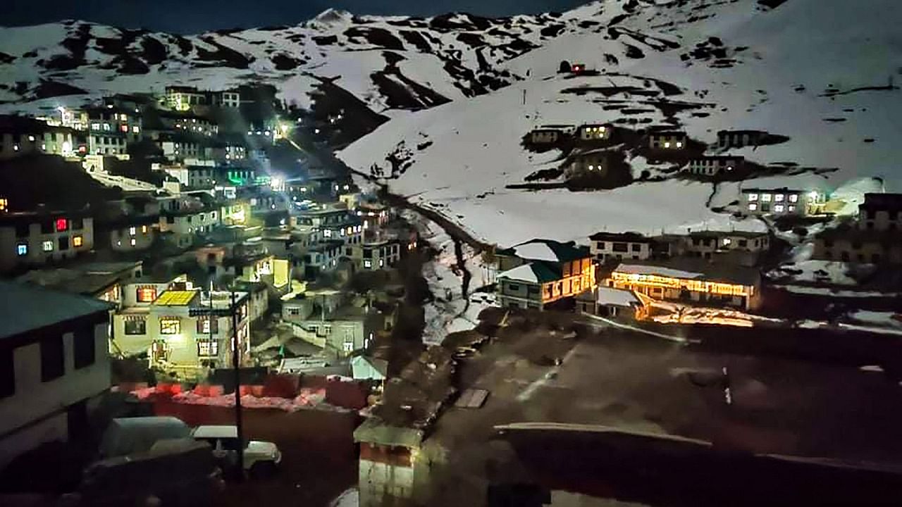 Kibber village in Spiti. Credit: PTI Photo