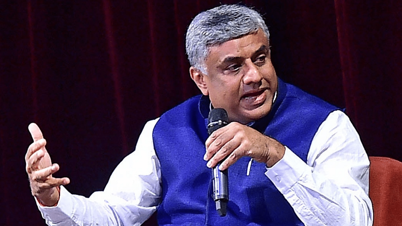 Congress spokesperson and former MP Rajeev Gowda. Credit: DH Photo
