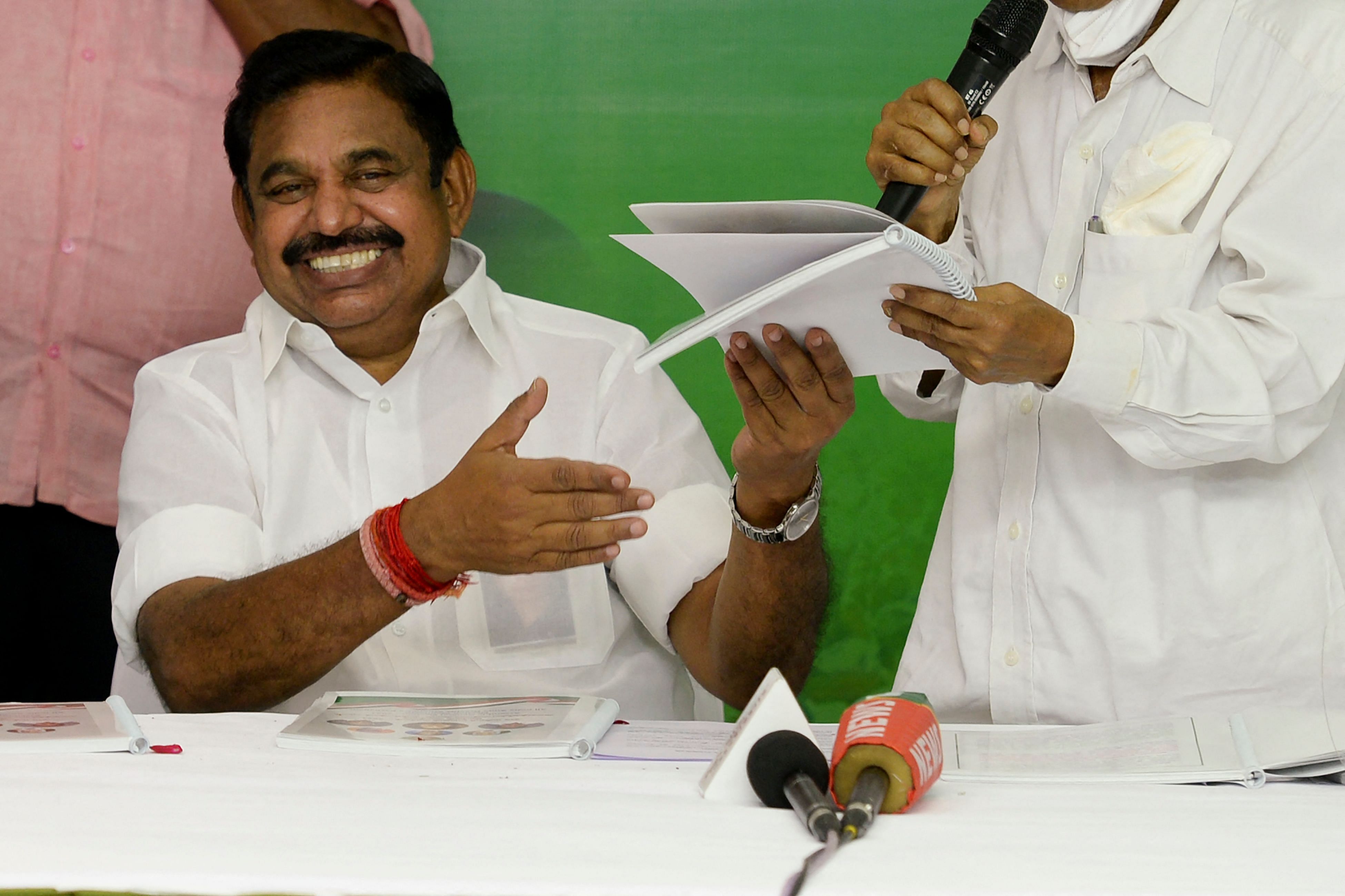 The EPS faction believes his being at the top will help the party “counter” the ruling DMK in an “efficient way” and also challenge the BJP which is projecting itself as the principal Opposition party. Credit: AFP Photo