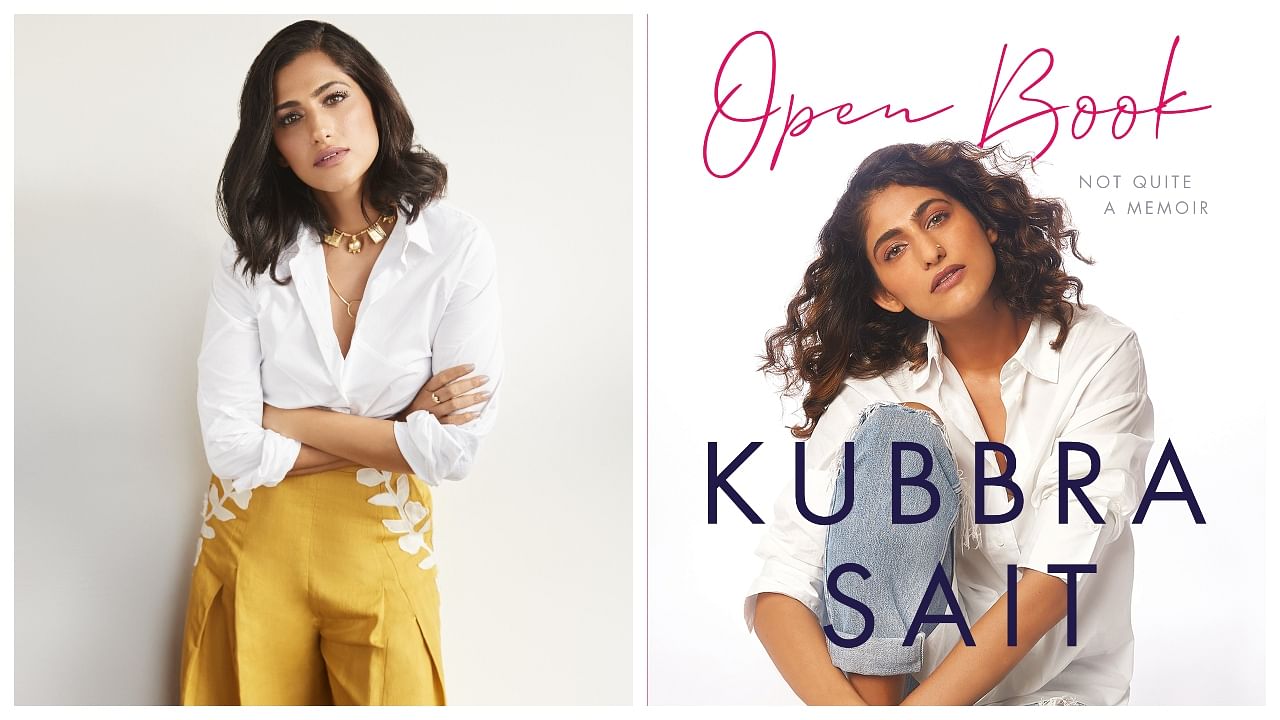 Kubbra Sait's memoir "Open Book" is a candid look at her tumultuous life. Credit: Kubbra Sait 