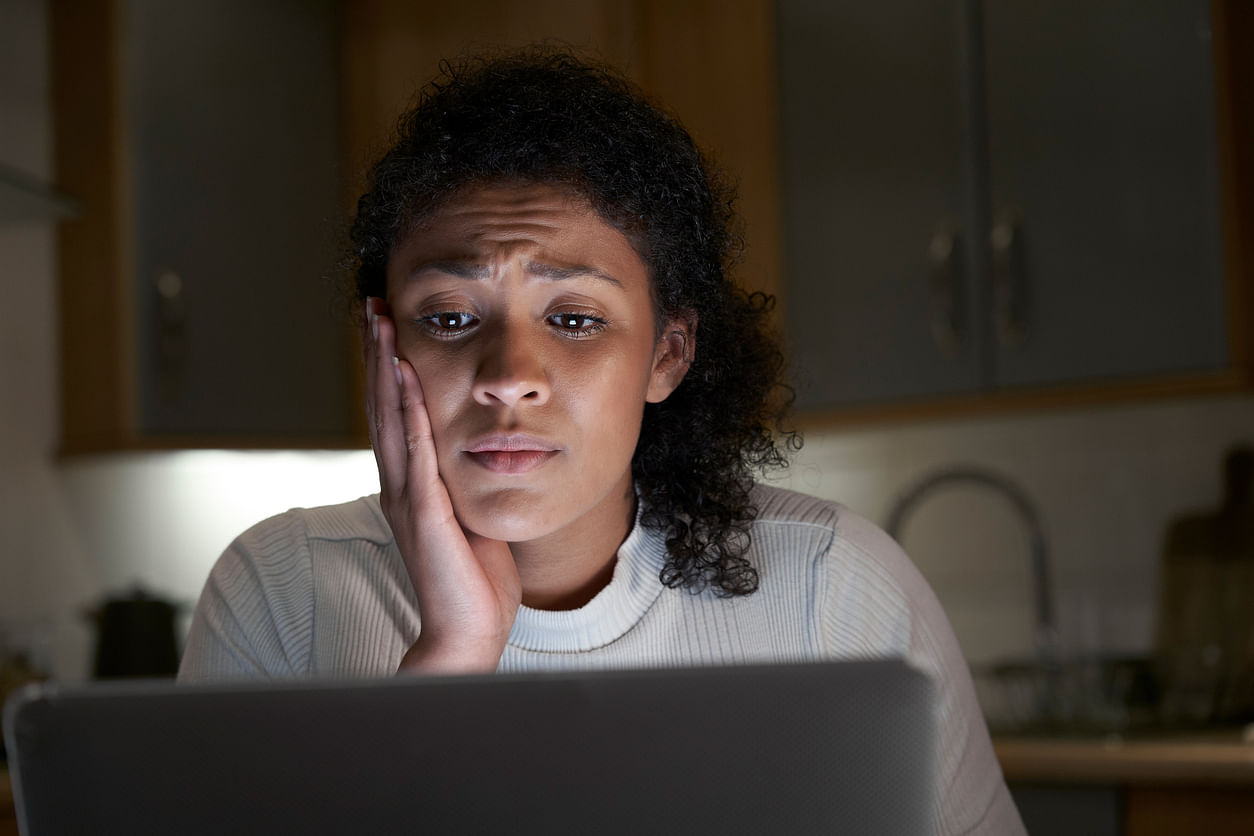 Cyber-bullying and trolling can take a toll on one's mental health. Credit: iStock Photo