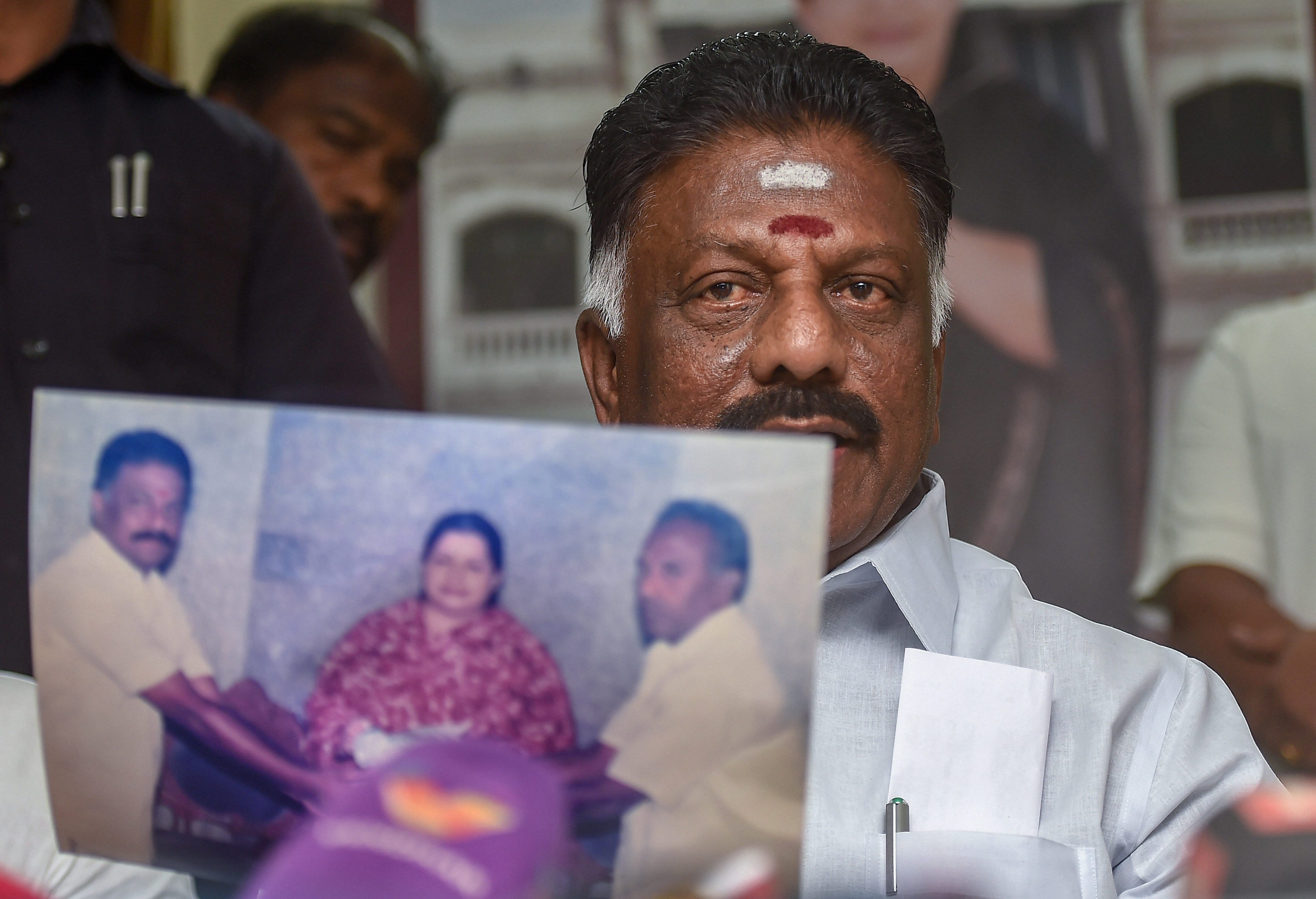 O Panneerselvam. Credit: PTI File Photo