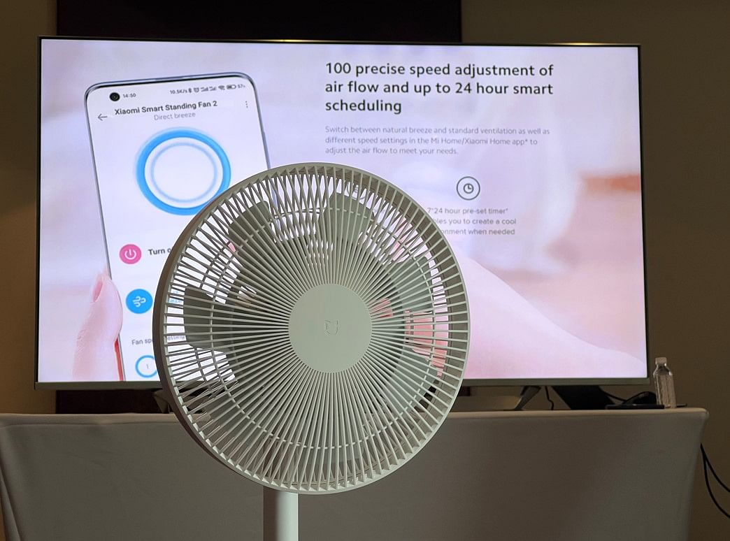 Xiaomi Smart Standing Fan 2. Credit: DH Photo/KVN Rohit