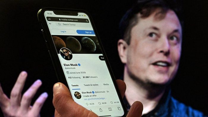 In his first public remarks since the announcement, Musk took to Twitter late Sunday night to troll the company after it said it would sue to enforce the deal. Credit: AFP Photo