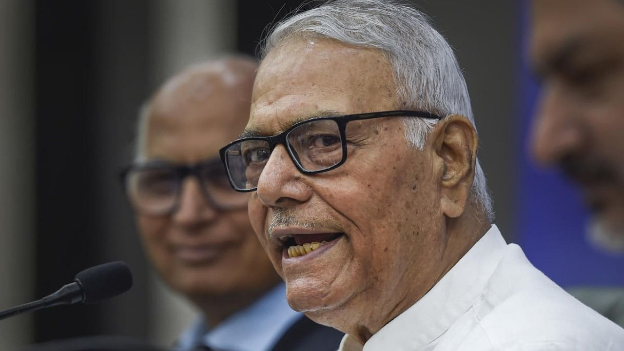 Opposition presidential candidate Yashwant Sinha. Credit: PTI File Photo