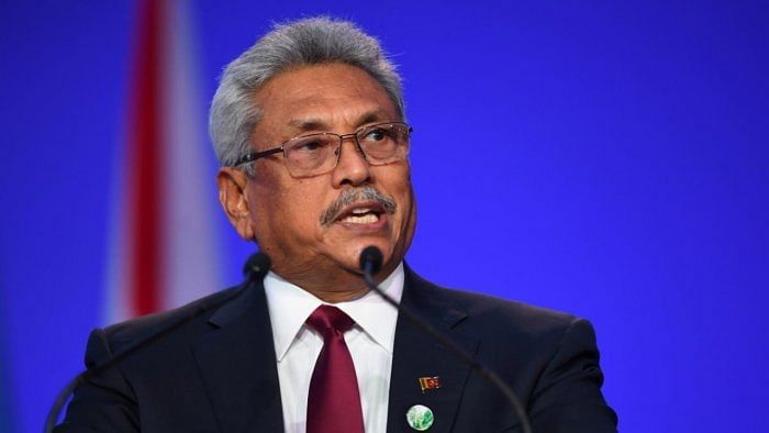 Sri Lanka President Gotabaya Rajapaksa. Credit: Reuters File Photo