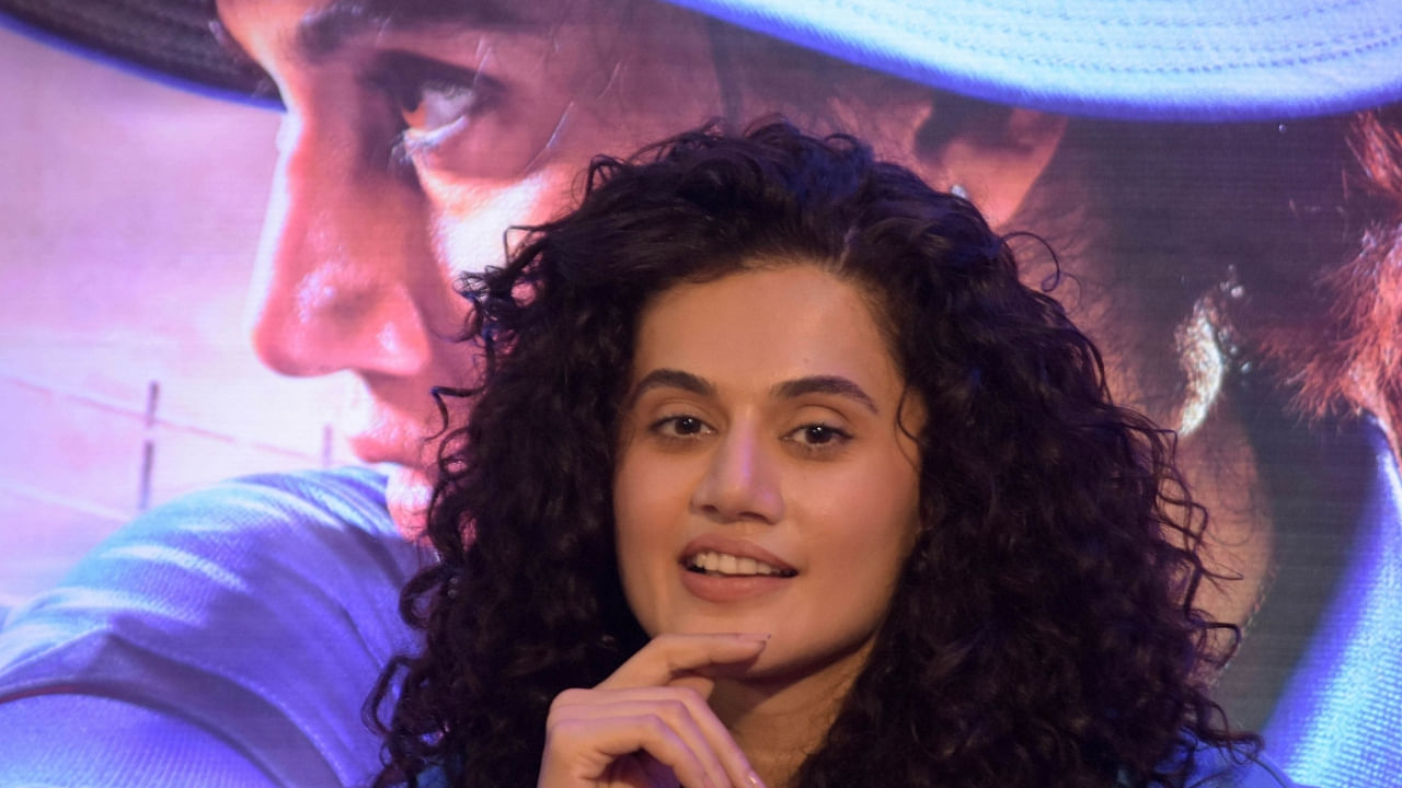 Taapsee Pannu, who plays legendary cricketer Mithali Raj, expressed her disappointment with the lack of female representation at Lord's. Credit: IANS File Photo