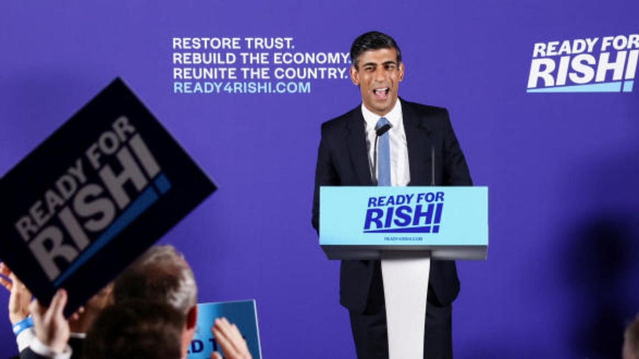 I will get the tax burden down, says Rishi Sunak. Credits: Reuters Photo