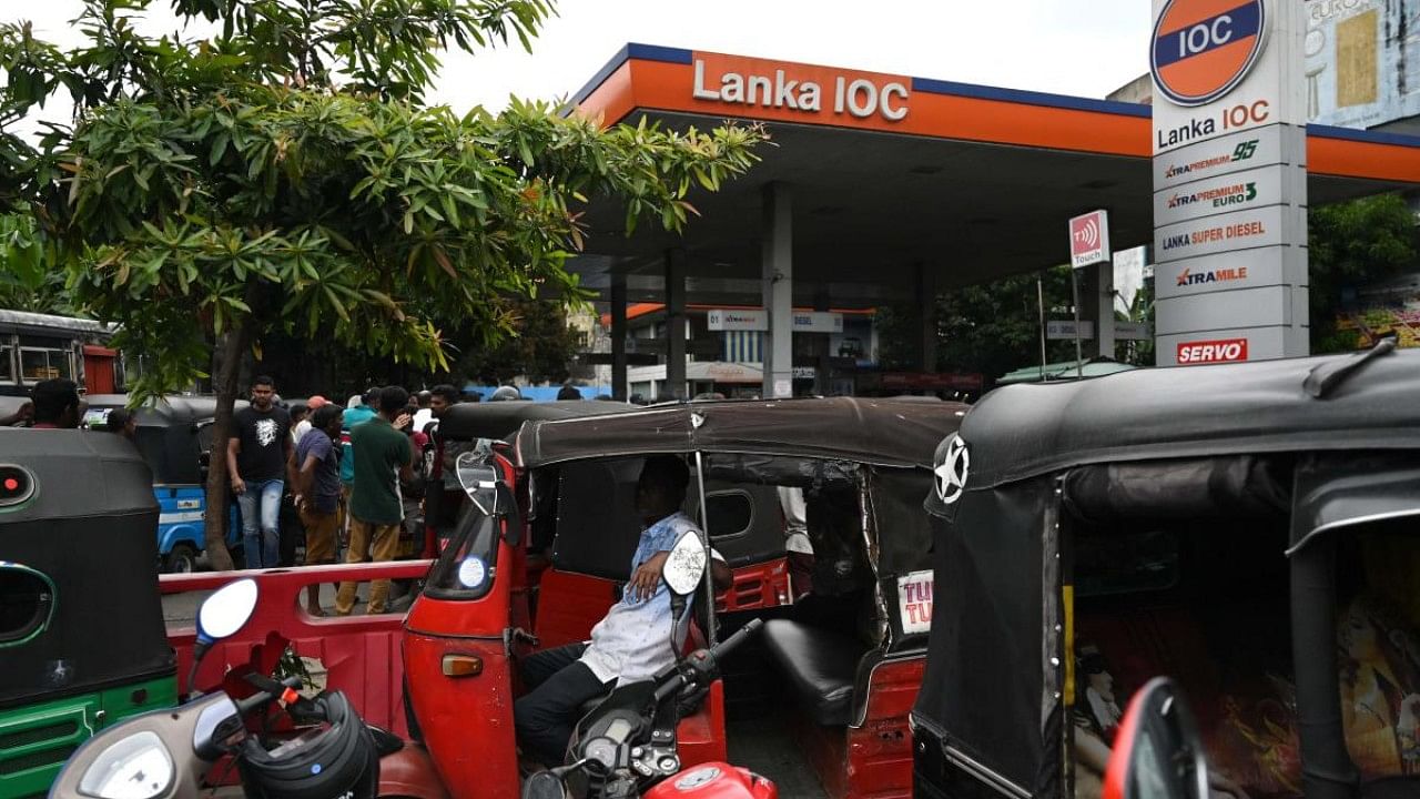 Lanka IOC, which sources its petroleum product from the parent company in India, has ramped up operations to meet the increased fuel demand. Credit: AFP File Photo