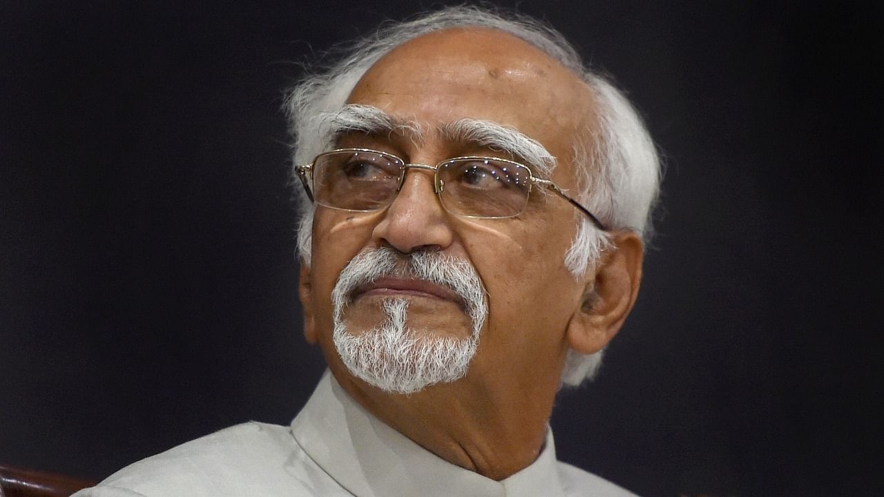 Former Vice President Hamid Ansari. Credit: PTI File Photo