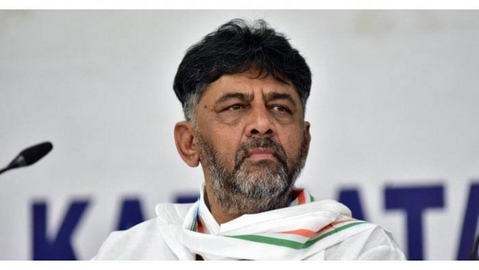 Karnataka Congress president D K Shivakumar. Credit: DH File Photo