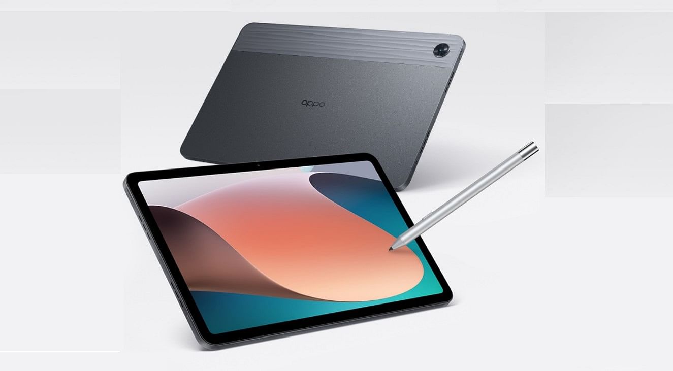 The new Pad Air tablet will be launched in India on July 18. Credit: Oppo