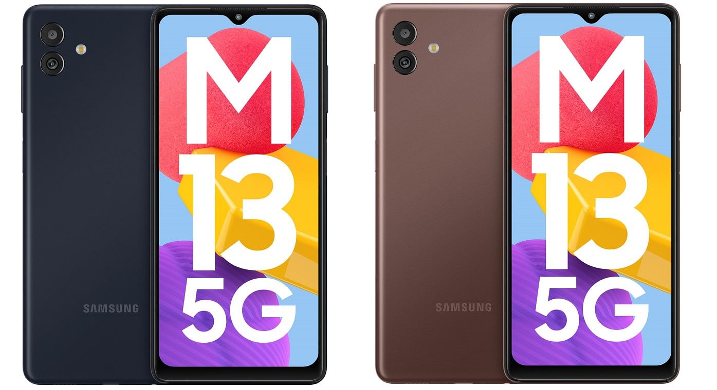 The new Galaxy M13 series. Credit: Samsung