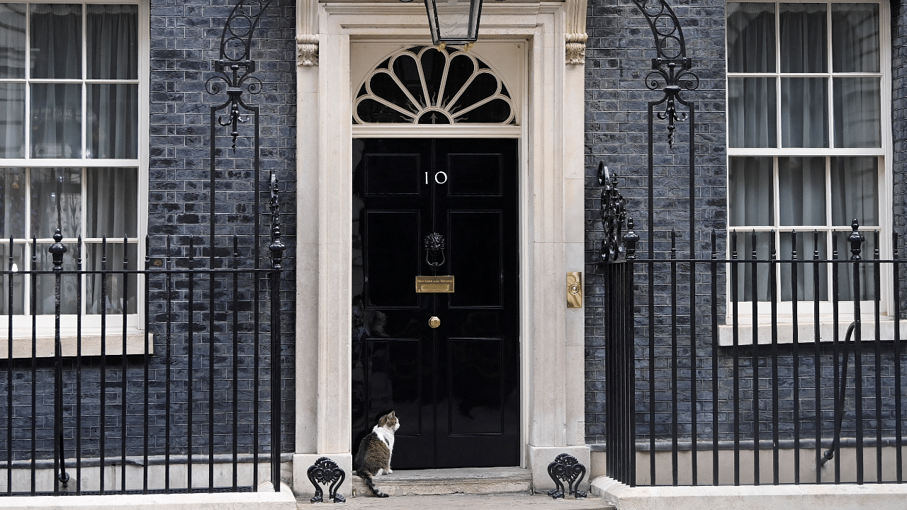 Three Conservative prime ministers -- David Cameron, Theresa May and Boris Johnson -- have served under him. Credit: Reuters Photo