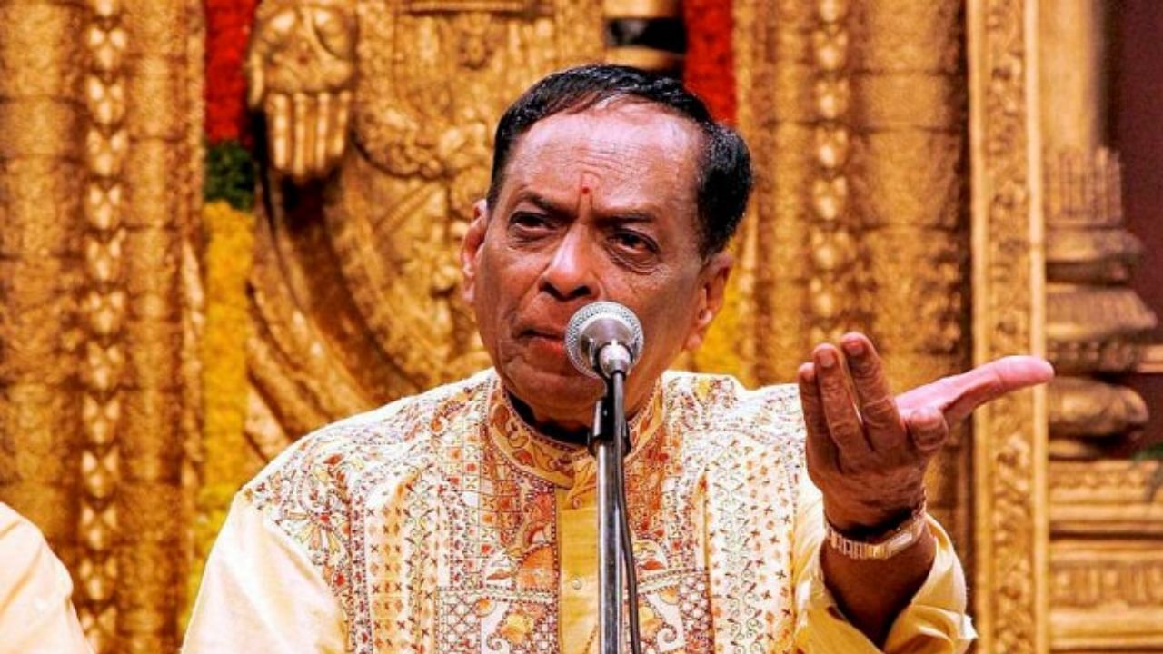 M Balamuralikrishna. Credit: PTI Photo