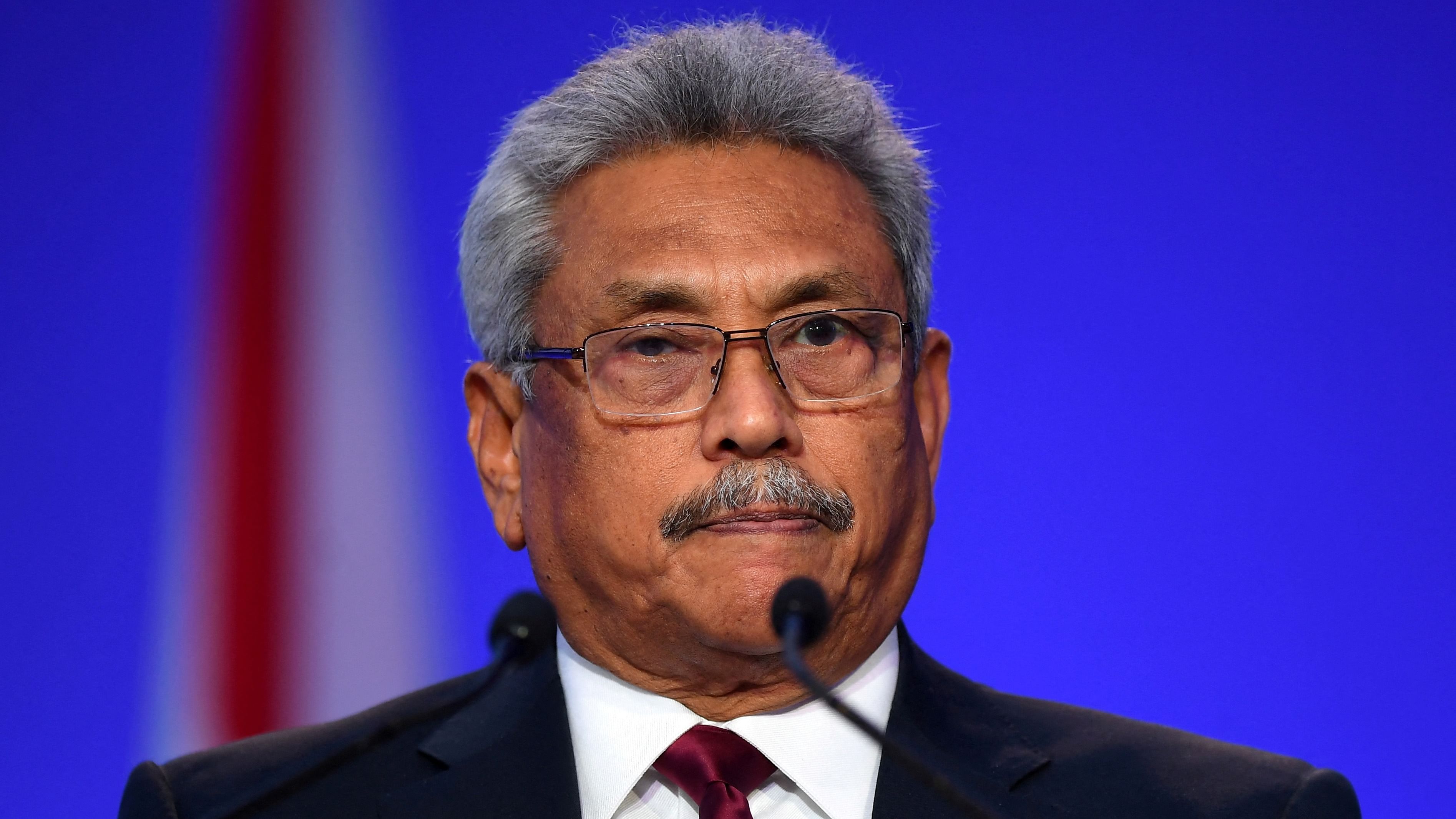 Sri Lanka’s ousted president Gotabaya Rajapaksa. Credit: Reuters Photo