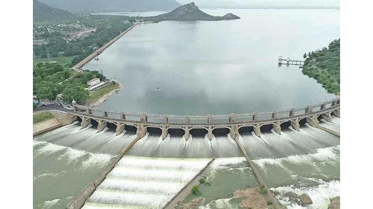 A view of the Mettur dam. Credit: Special arrangement