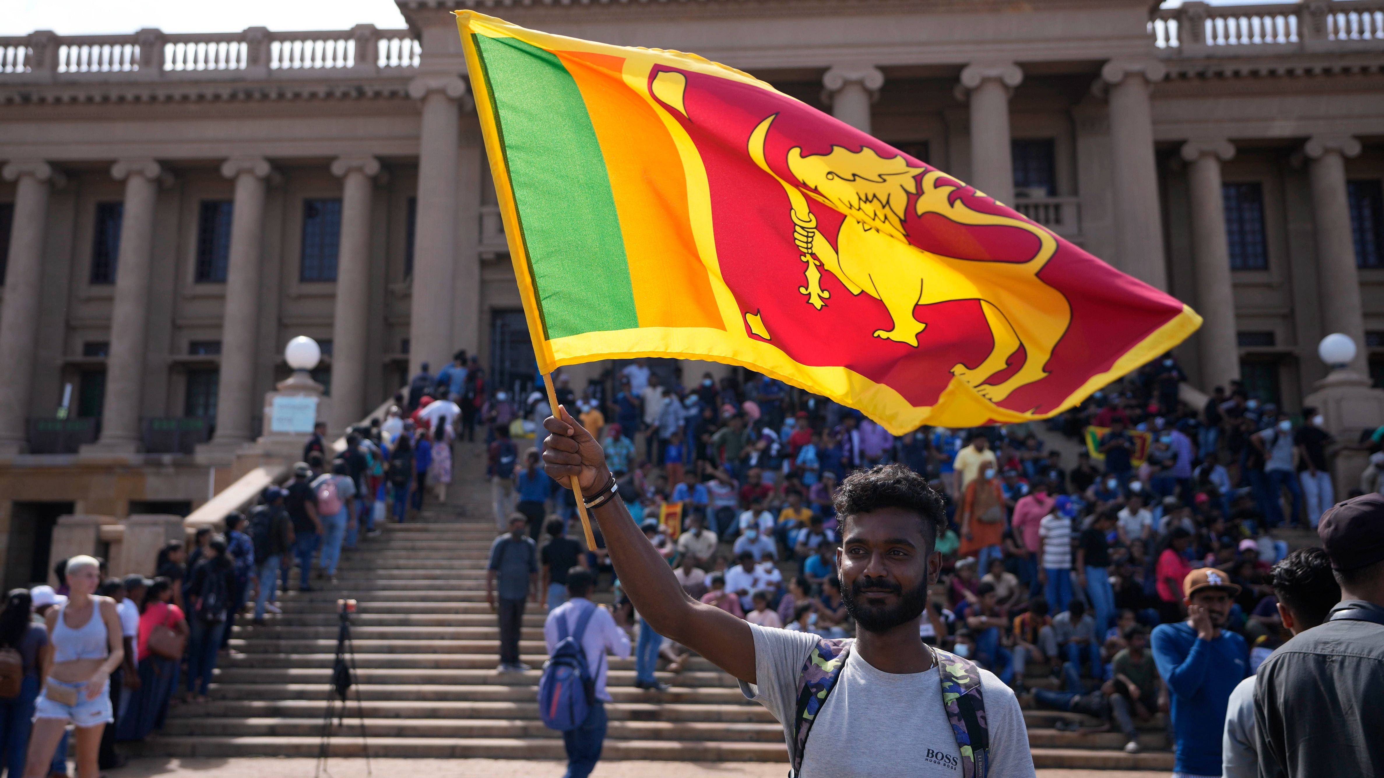 Sri Lanka's financial woes were triggered by the coronavirus pandemic but exacerbated by mismanagement under Rajapaksa's government. Credit: PTI Photo