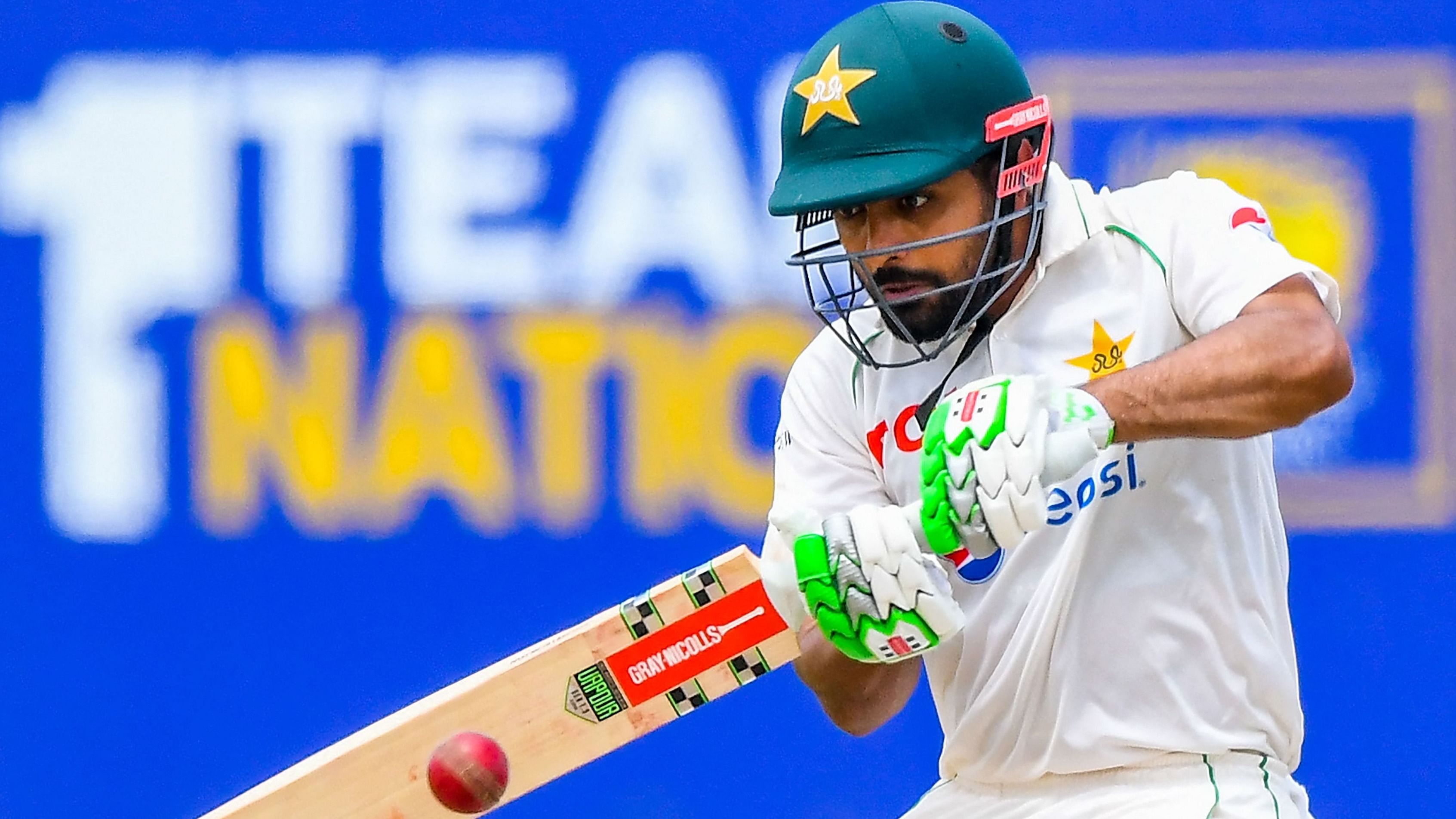 Pakistan skipper Babar Azam. Credit: AFP