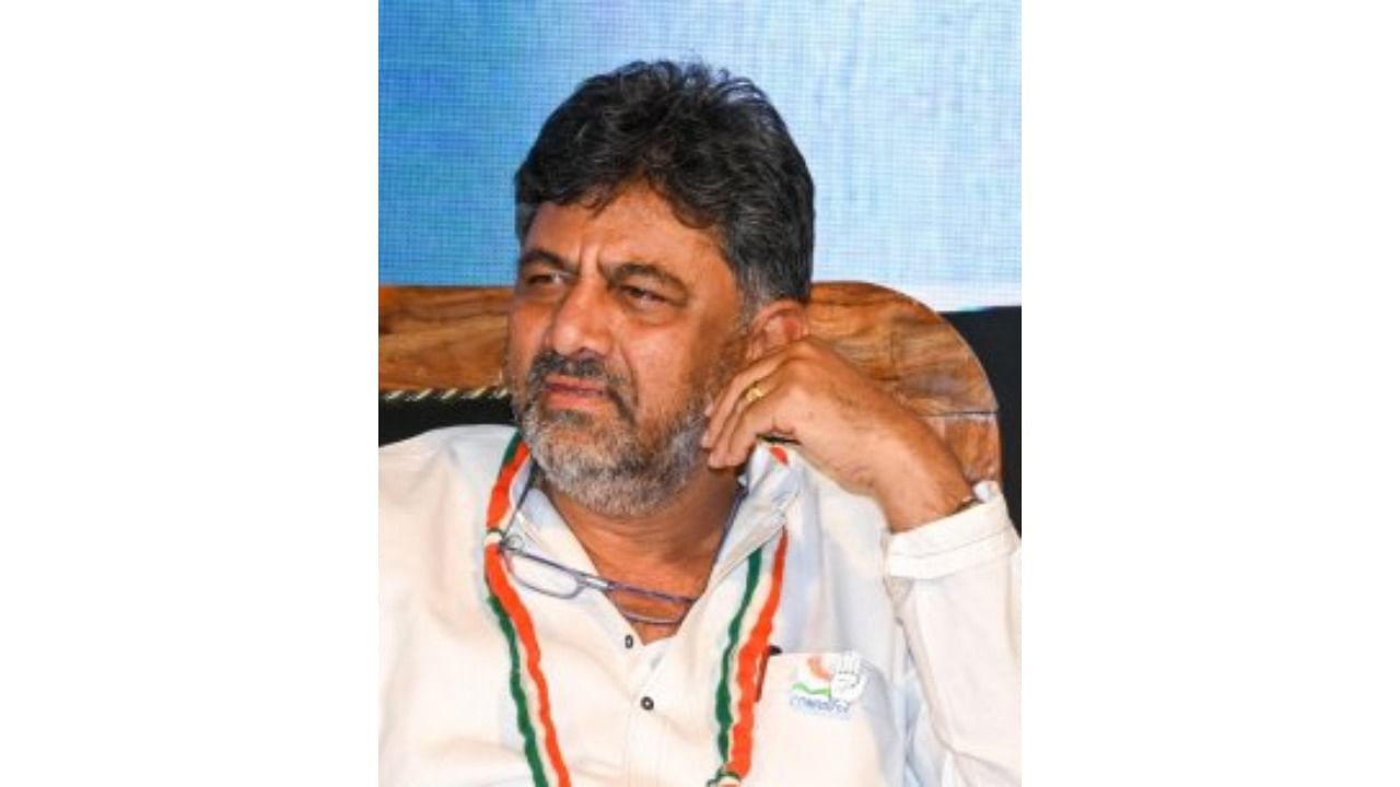 D K Shivakumar. Credit: DH Photo