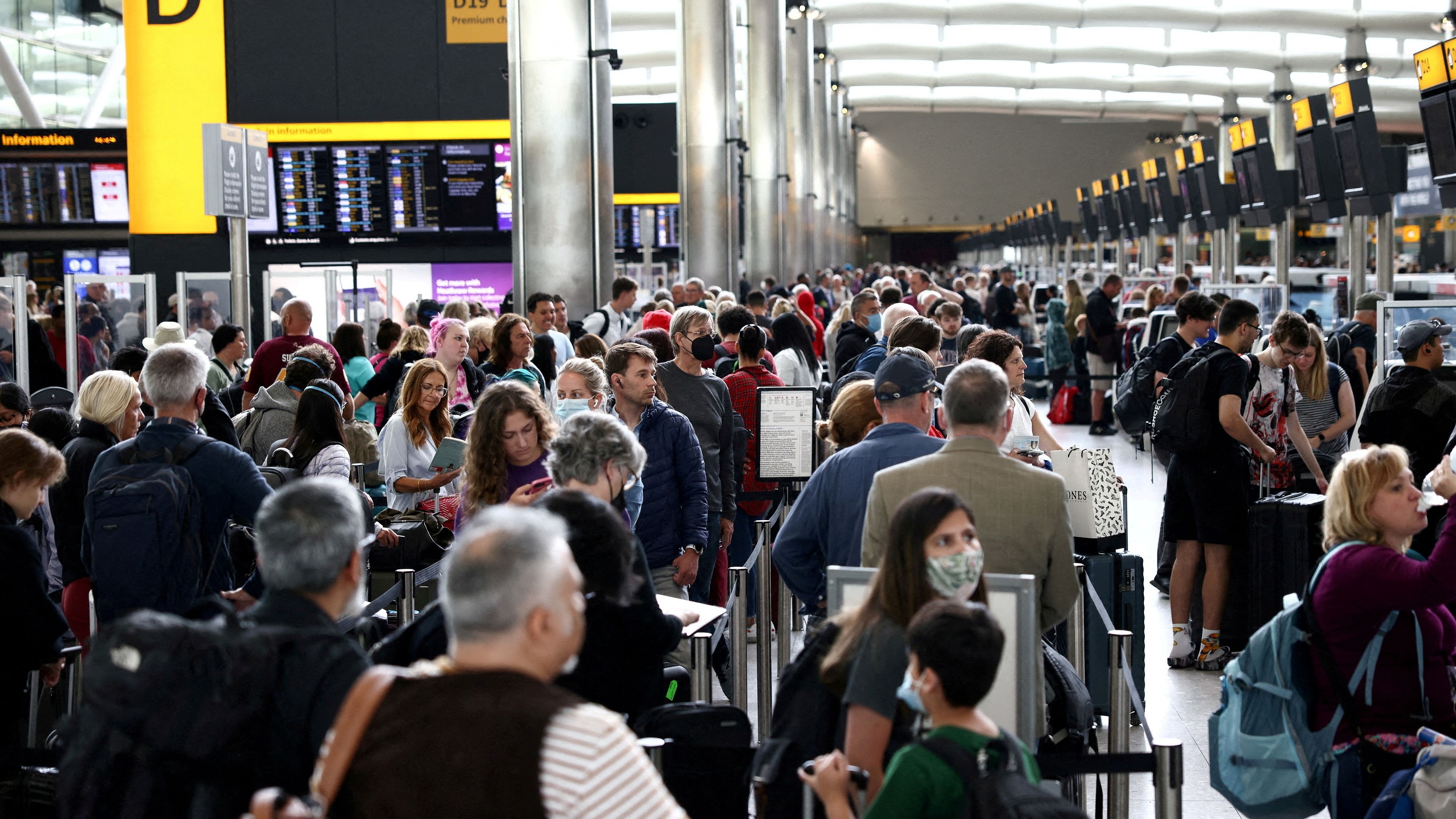 After two solid years of pandemic-induced staycations, travel has come roaring back in Europe, and peak summer vacation season is in full swing. Credit: Reuters photo