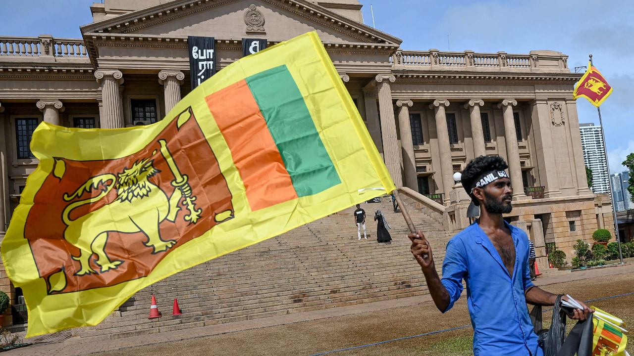 The Sri Lanka protest movement against the ongoing economic crisis hit 100 days on Sunday, July 17, 2022. Credit: AFP File Photo