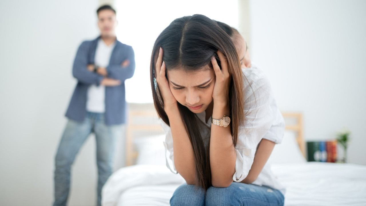 Narcissistic abuse victims are often unable to leave their abusive relationship. Credit: iStock Photo