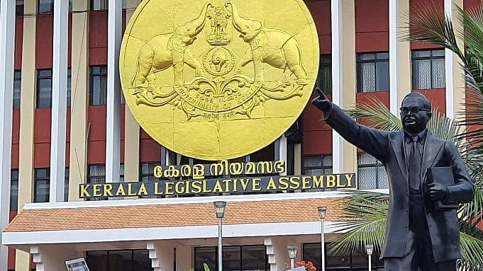 Deputy Speaker Chittayam Gopakumar asked the opposition members to remove the placards, saying the same was in violation of the rules of conduct in the assembly. Credit: IANS photo 