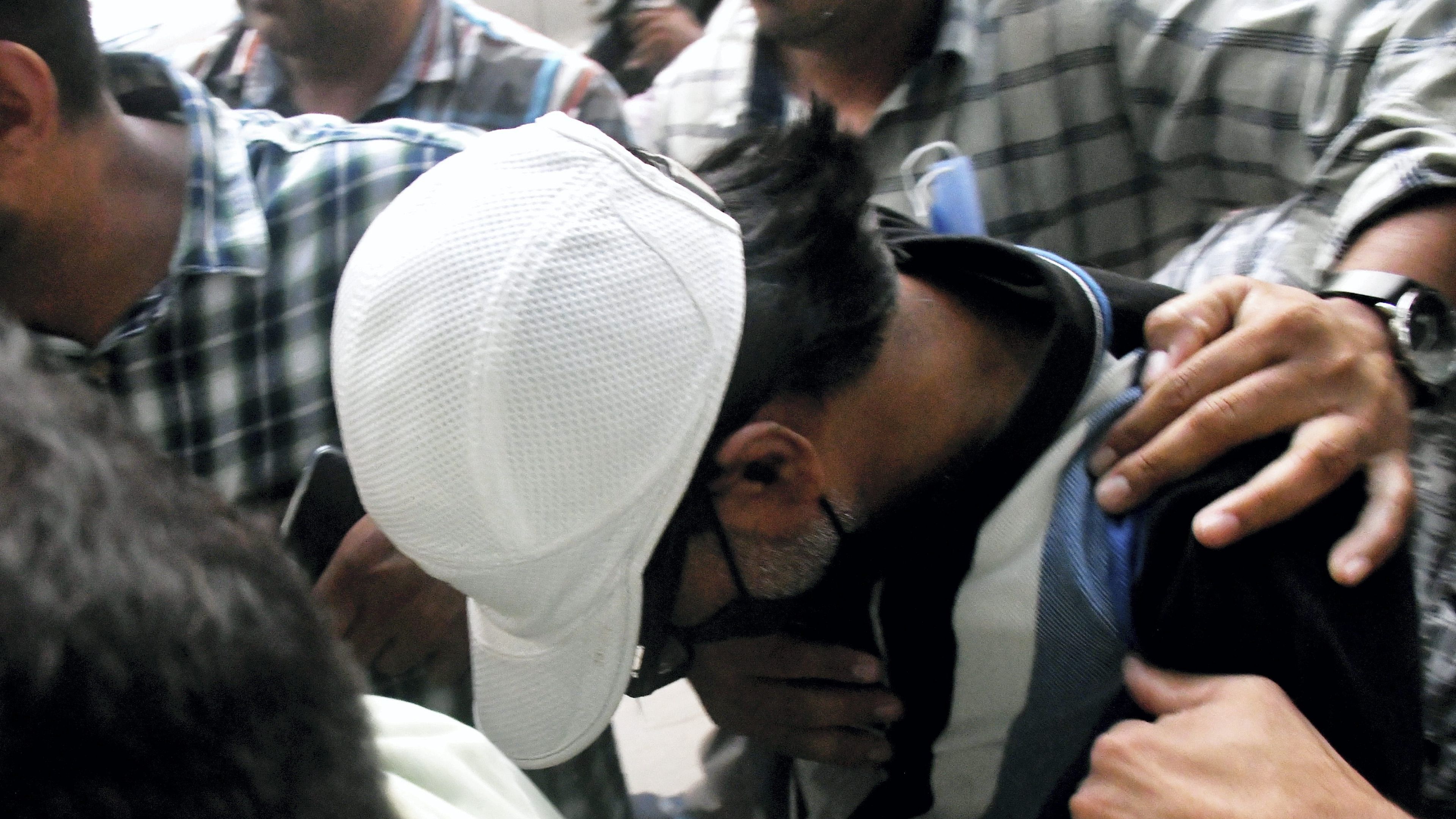 Mohammed Zubair, a journalist and co-founder of fact checking website Alt News, being taken to jail from Patiala House court. Credit: PTI File Photo