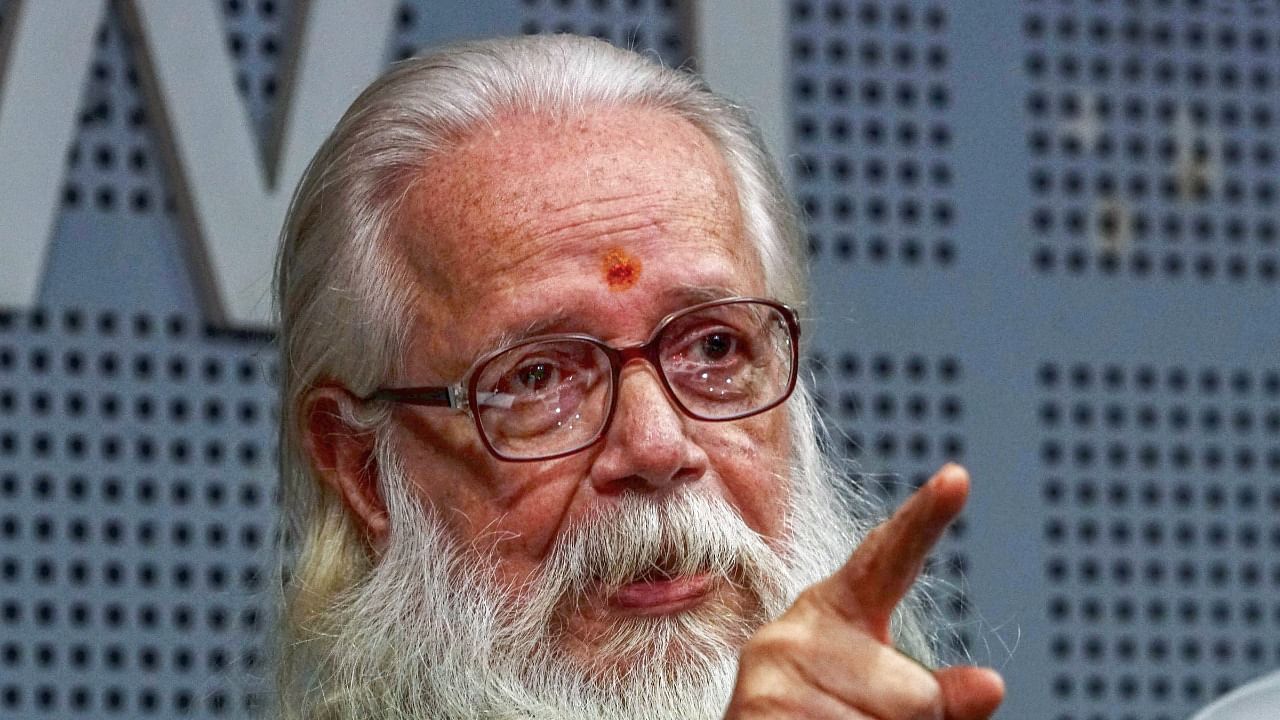 Nambi Narayanan. Credit: PTI Photo