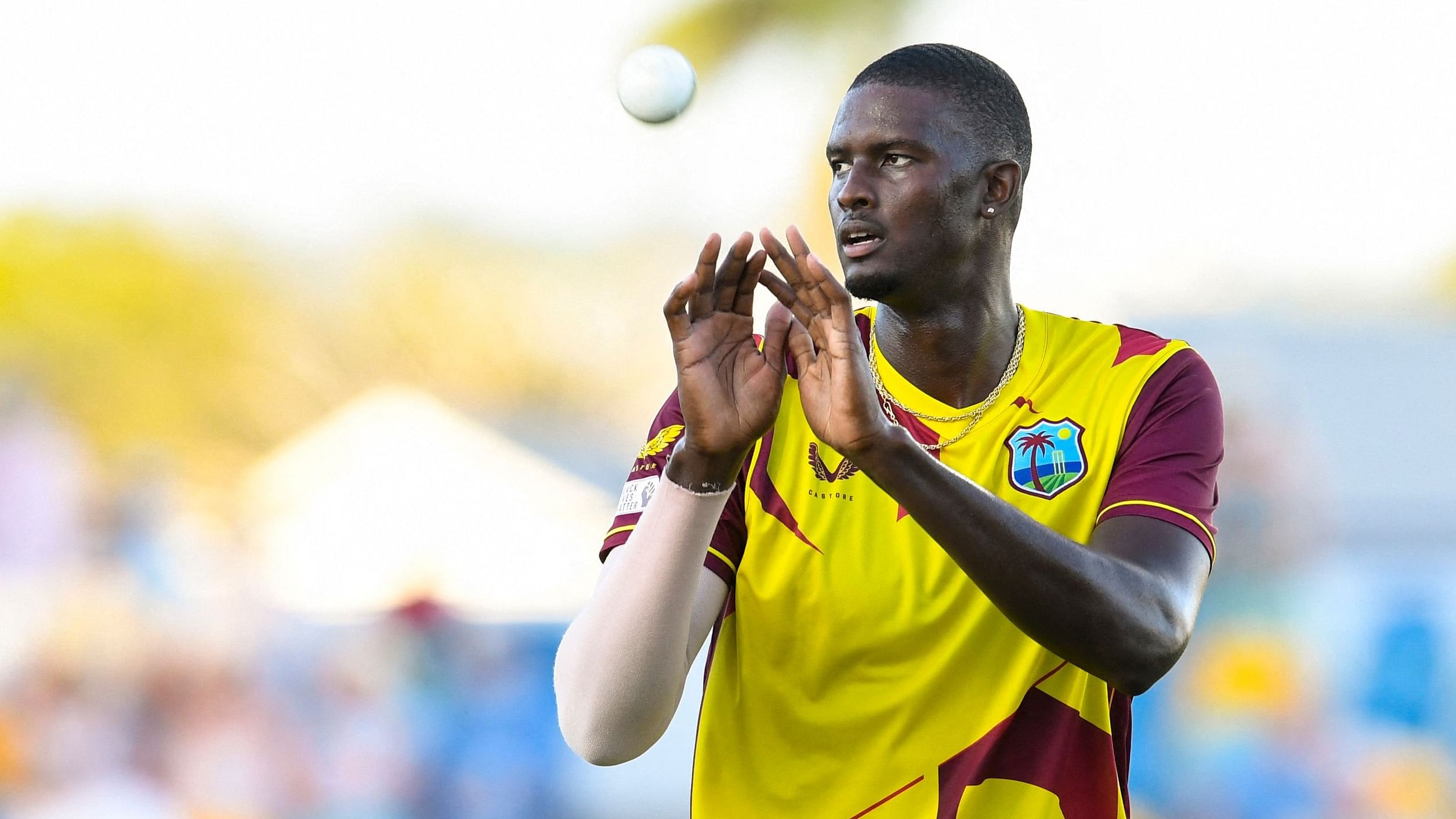 West Indies player Jason Holder. Credit: AFP Photo