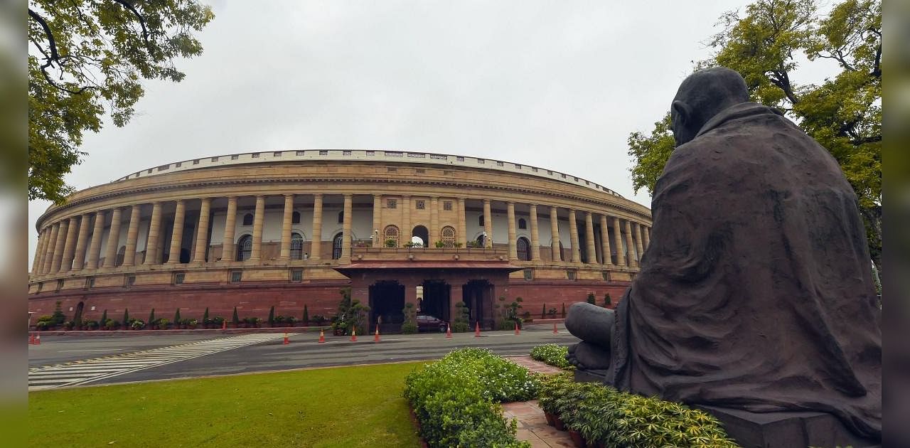 On Monday, both the Houses could not function amid the demand for discussion on price rise and GST. Credit: PTI Photo