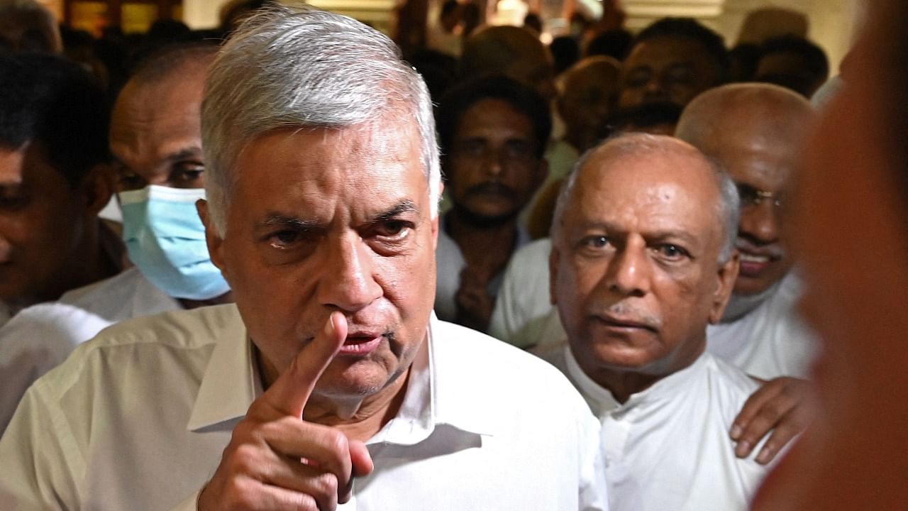 Sri Lanka's president-elect Ranil Wickremesinghe. Credit: AFP Photo