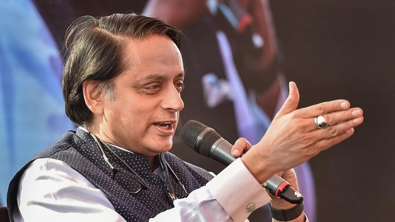  Shashi Tharoor. Credit: PTI Photo