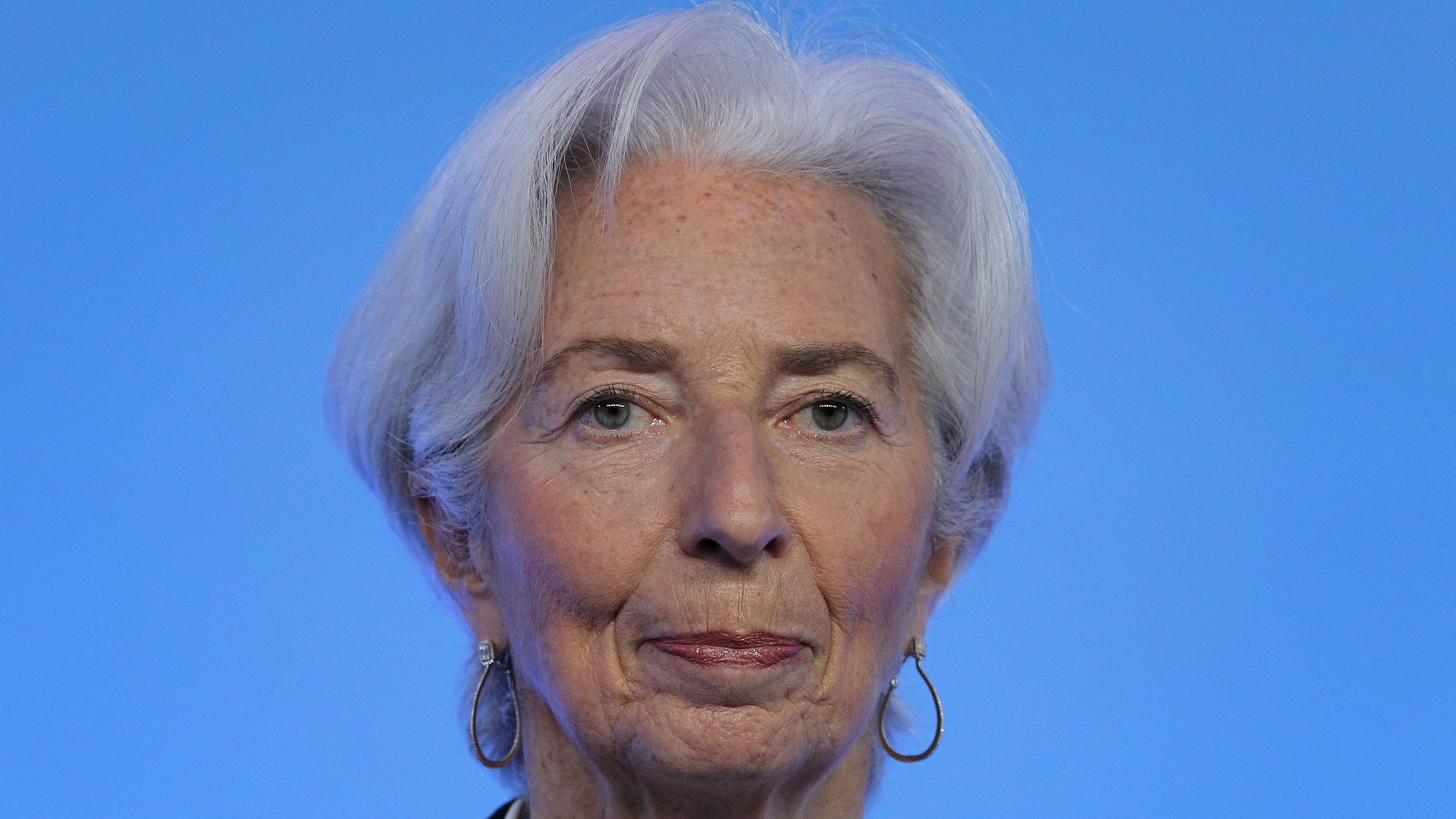 ECB President Christine Lagarde has said the aim is to lift interest rates out of negative territory by the end of September as part of a 'gradual but sustained' series of hikes. Credit: Reuters photo 