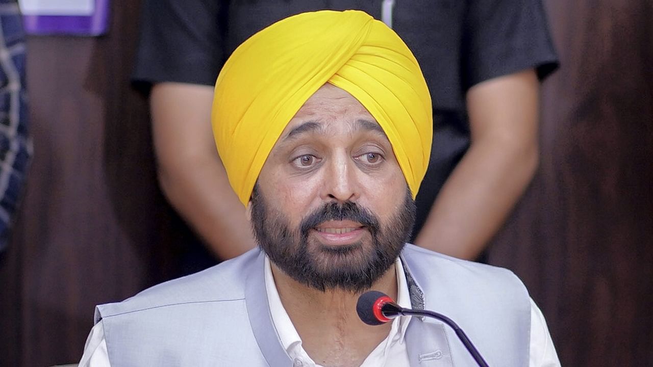 Punjab chief minister Bhagwant Mann. Credit: PTI File Photo