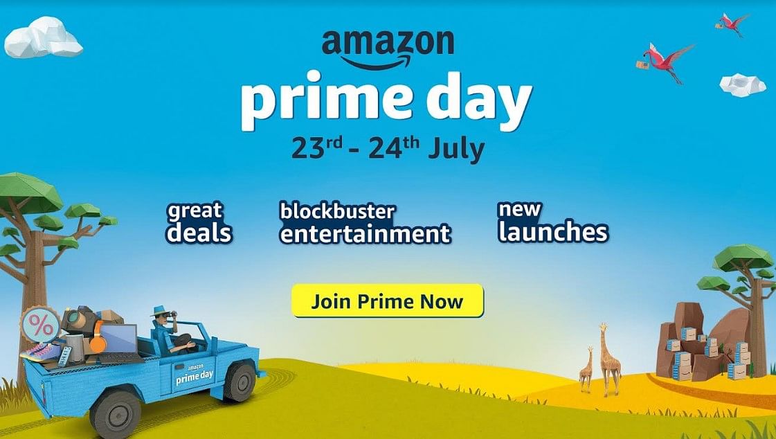 Amazon Prime Day banner. Credit: Amazon India