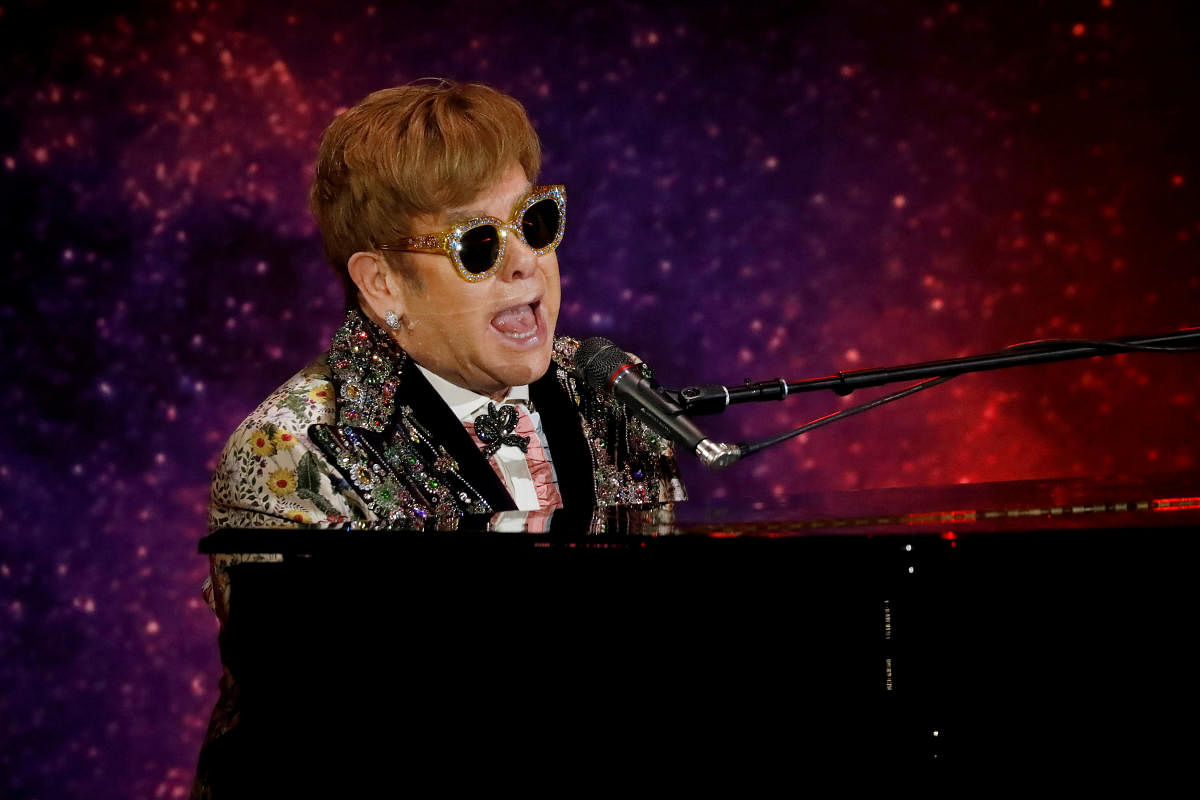 Singer Elton John. Credit: Reuters Photo