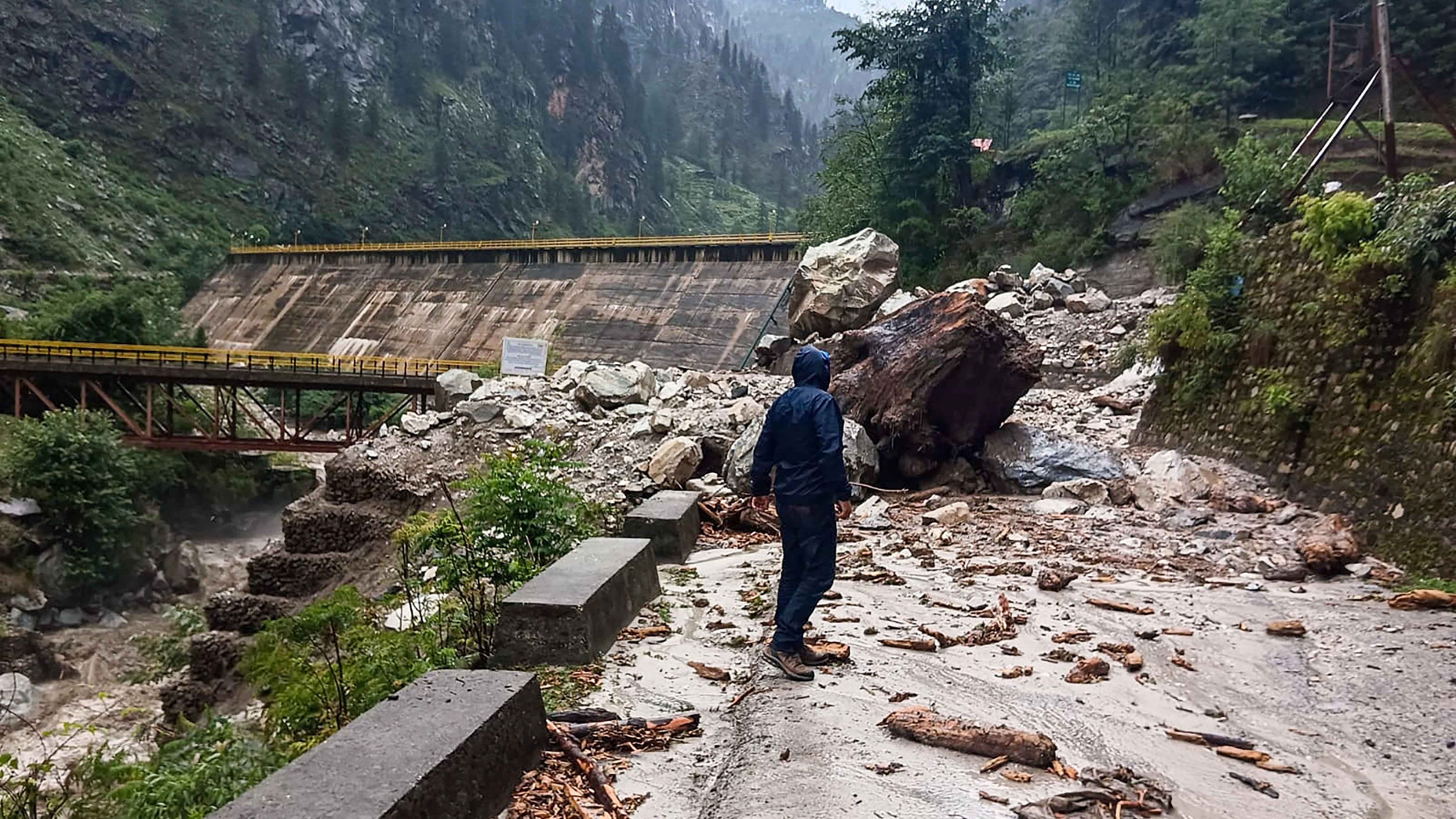 The Himalayas are inherently vulnerable to heavy rains, flash floods, landslides etc, as these are new mountains which are still growing and are seismically very active. Credit: PTI photo 