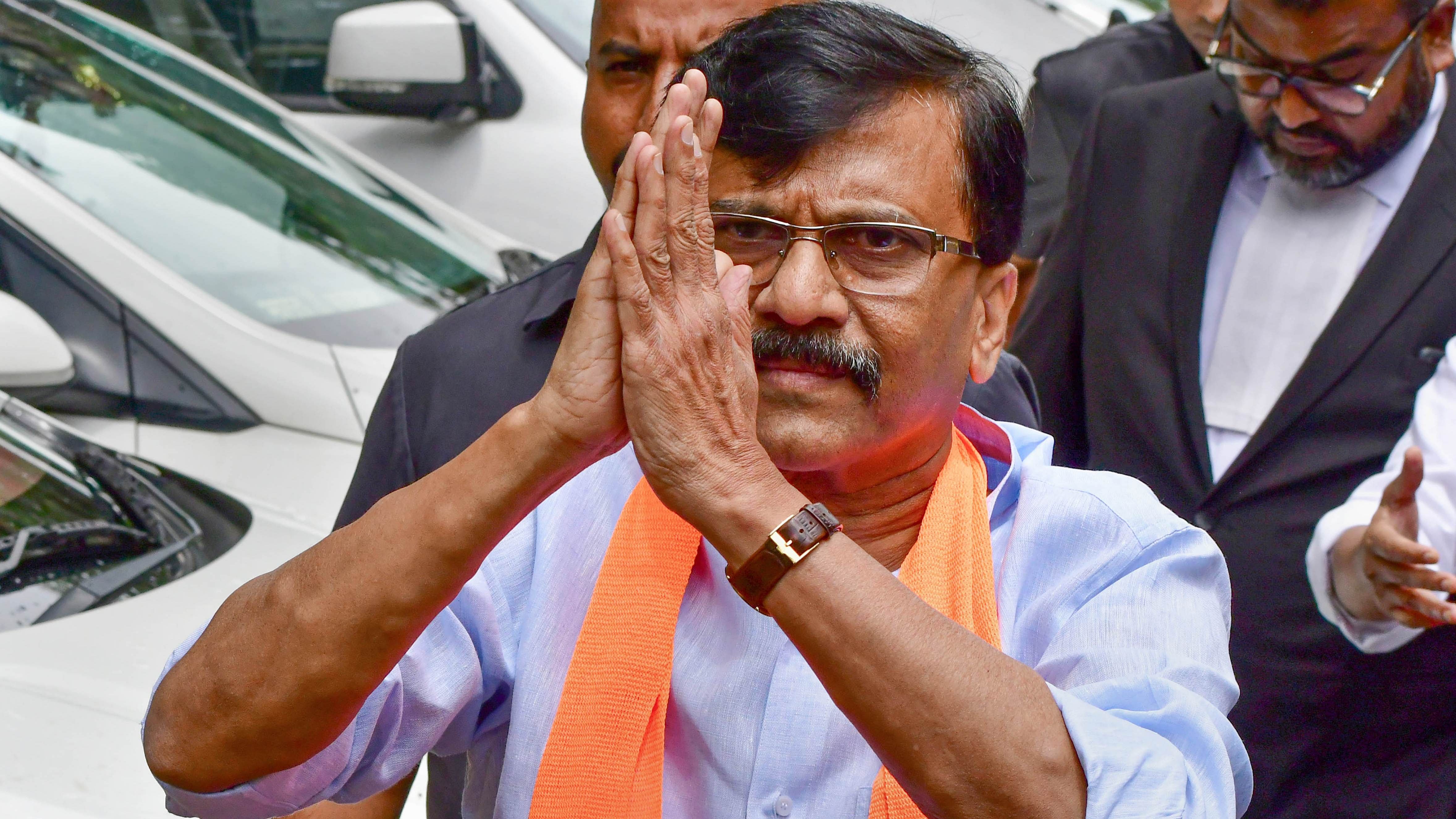 Shiv Sena leader Sanjay Raut. Credit: PTI Photo