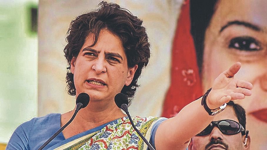 Congress leader Priyanka Gandhi Vadra on Monday termed as "unjust" the Delhi government's move to terminate over 800 Anganwadi workers for staging a strike seeking a raise. Credit: DH File Photo
