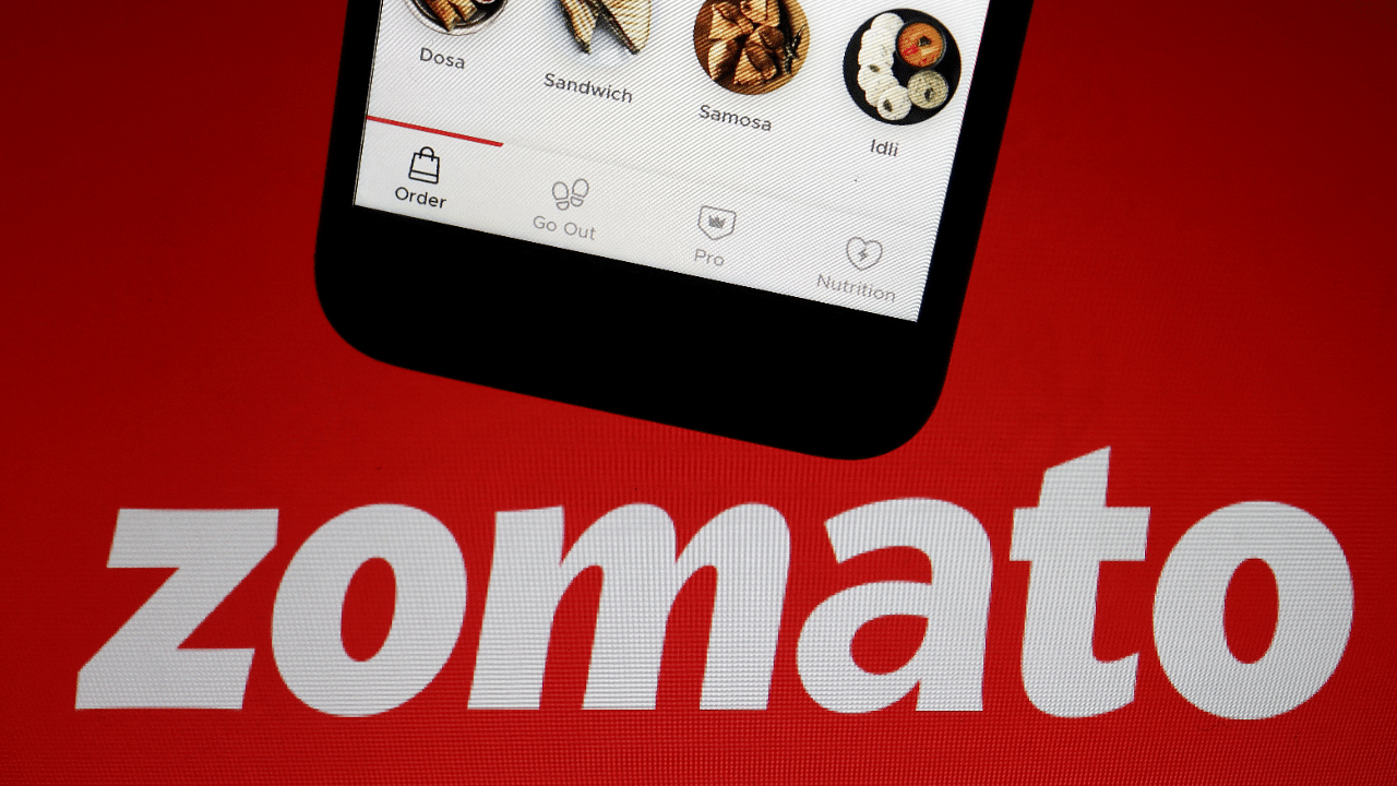 Zomato tanked 11.37 per cent to settle at Rs 47.55 apiece on the BSE. Credit: Reuters Photo