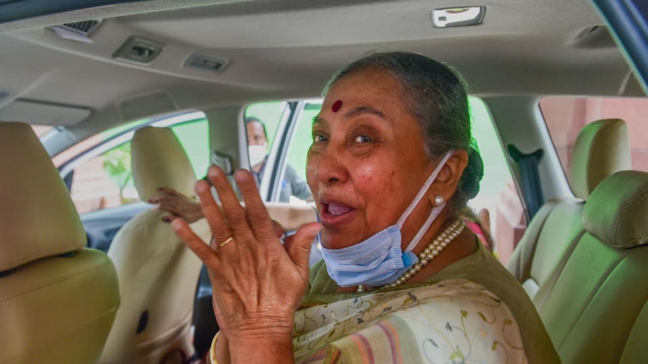  Opposition's Vice Presidential candidate Margaret Alva file photo. Credit: PTI Photo