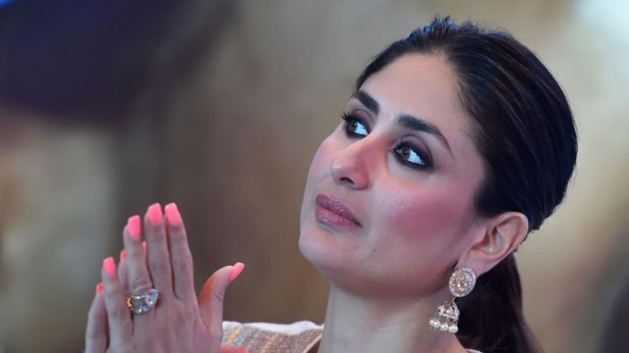 Bollywood star Kareena Kapoor Khan. Credit: PTI Photo