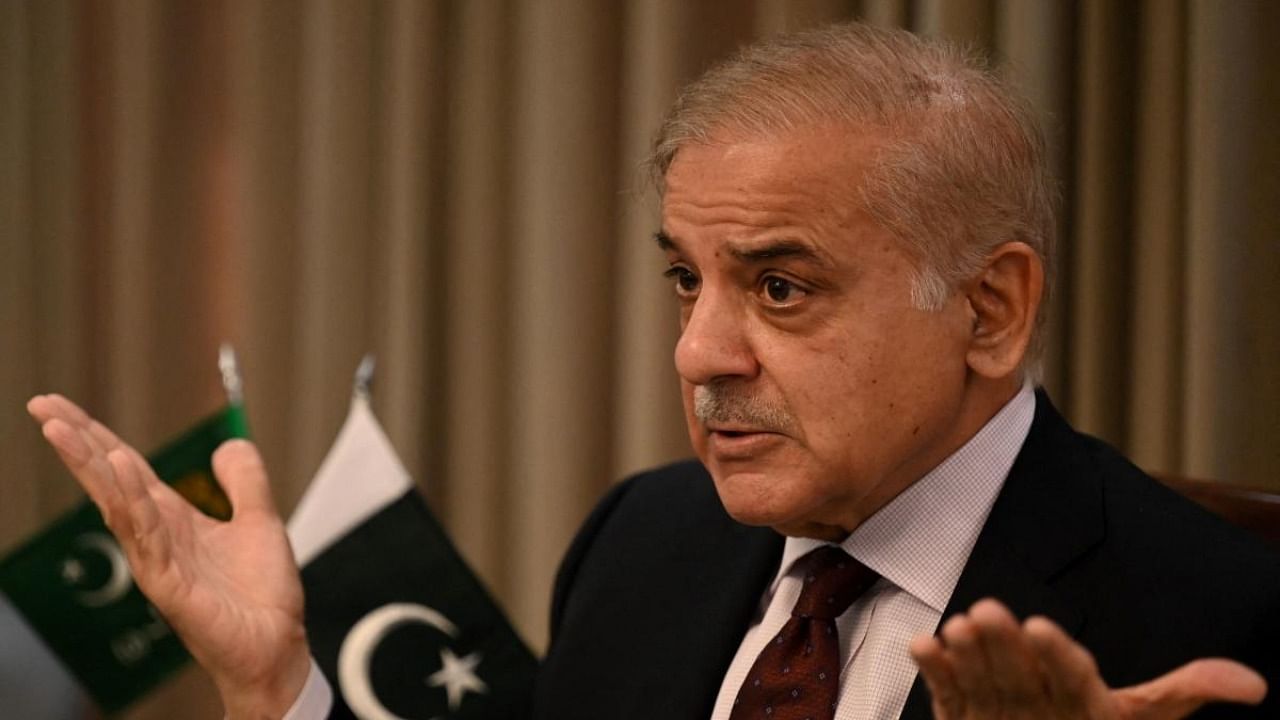 Shehbaz Sharif. Credit: AFP file photo