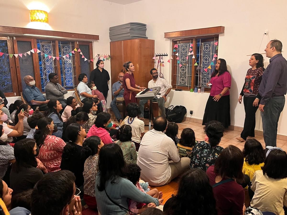 House Of Play, Cooke Town, hosted a musical performance on the opening day