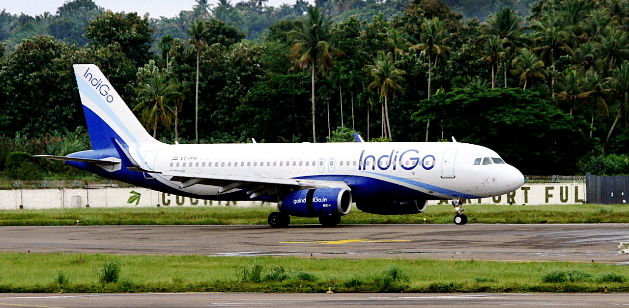 Indigo 6E757 flight operating on the Jorhat-Kolkata route was cancelled after being held up for several hours at Jorhat due to a "technical issue". Credit: PTI Photo